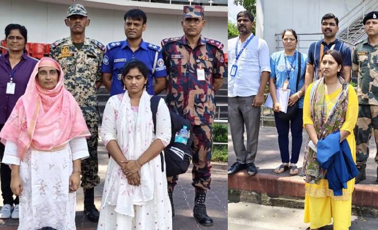ভারতে কারাভোগ শেষে দেশে ফিরলেন ৩ তরুণী