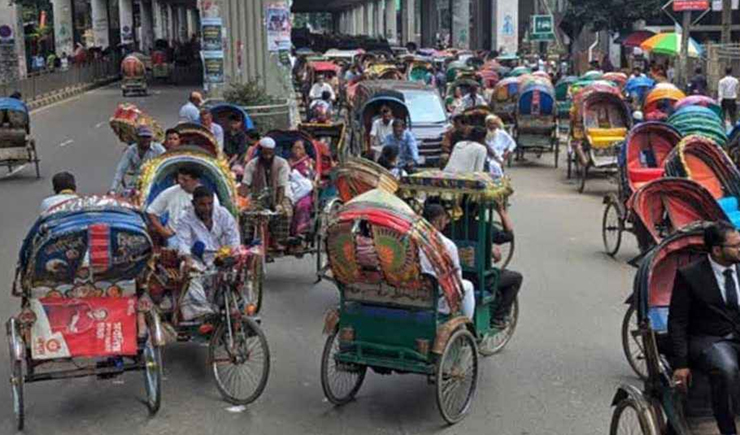 প্যাডেল রিকশা বন্ধ, নিরাপদ ব্যাটারিচালিত রিকশার অনুমোদন চেয়ে আইনি নোটিশ