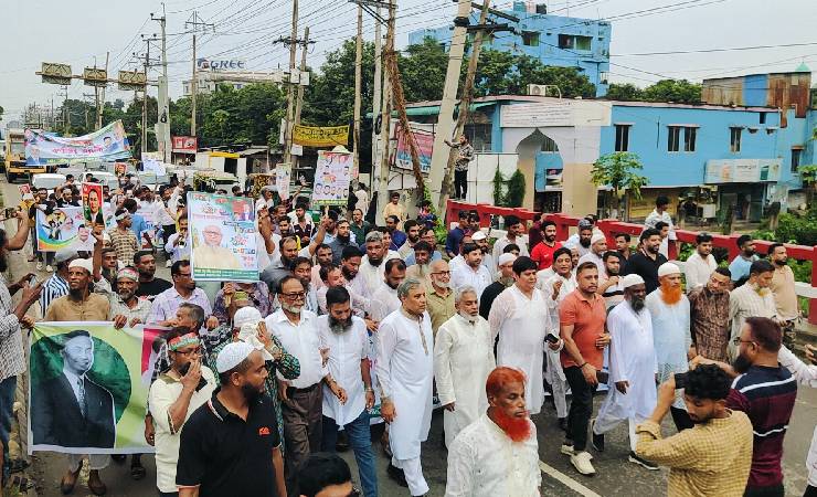 বর্ণাঢ্য র‍্যালি ও জনসভায় সোনারগাঁয়ে বিএনপির প্রতিষ্ঠাবার্ষিকী উদযাপন