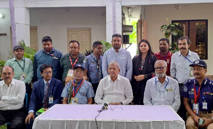 রাষ্ট্রপতির সঙ্গে ঠাকুরগাঁও প্রেস ক্লাবের নির্বাহী পরিষদের সদস্যদের মতবিনিময়