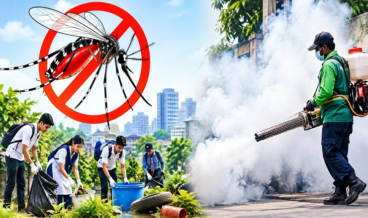 ডেঙ্গু প্রতিরোধে তিন মাসের বিশেষ অভিযান শুরু ১২ সেপ্টেম্বর