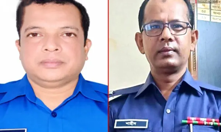 নওগাঁয় এক থানায় দুই ওসি, বদলি আদেশের পরও থানা ছাড়ছেন না বিদায়ী কর্মকর্তা