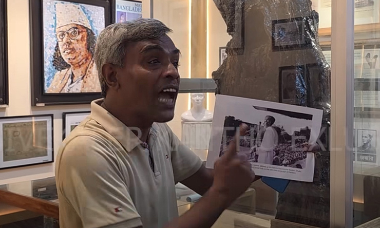 ডাকসুর সংগ্রহশালায় জিন্নাহর ছবি ছিঁড়ে ফেললেন ঢাবির সাবেক শিক্ষার্থী