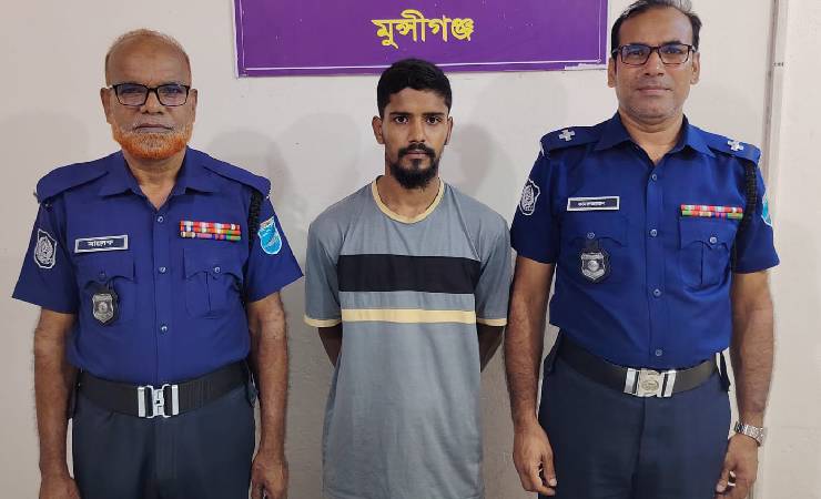 সিরাজদিখানে ইয়াবাসহ যুবক গ্রেপ্তার