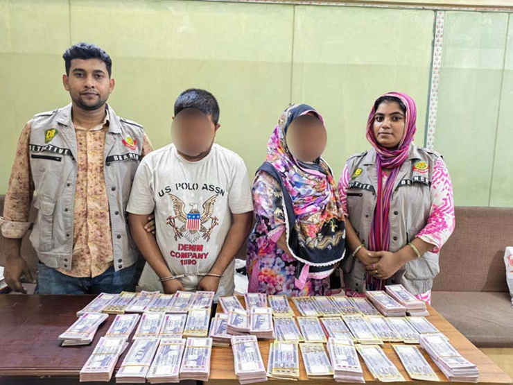 যাত্রাবাড়ীতে ৩৫ লাখ টাকার জালনোটসহ দুজন গ্রেপ্তার