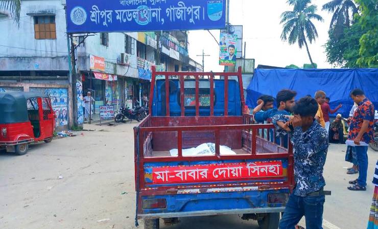 শ্রীপুরে ভাড়া বাসা থেকে নারীর মরদেহ উদ্ধার, স্বামী পলাতক
