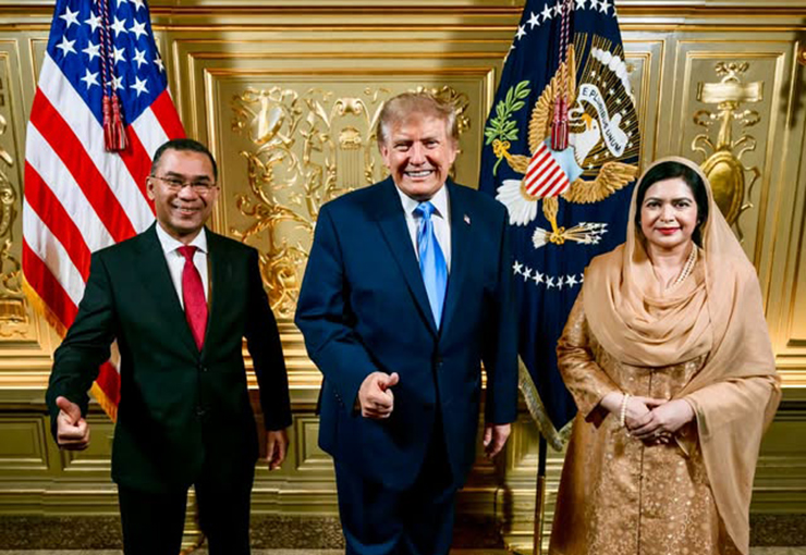 ট্রাম্পের সঙ্গে প্রধানমন্ত্রীর সত্য ছবিকে বিতর্কিত করার চেষ্টা চলছে: প্রেস উইং