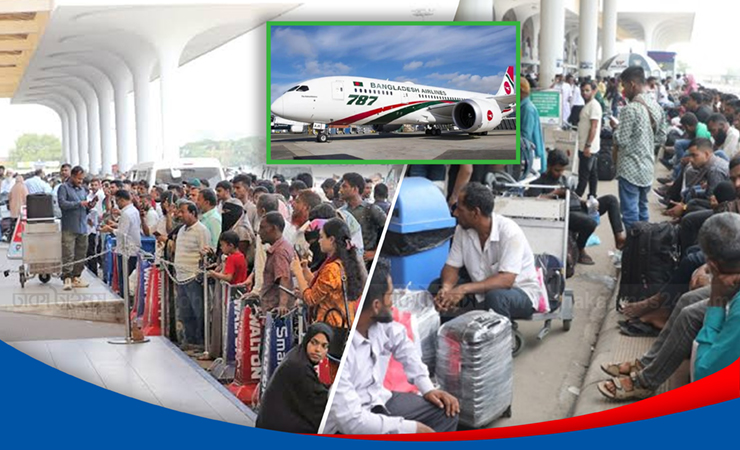 ঢাকা থেকে সৌদিগামী ১০০ ফ্লাইট বাতিল, ভোগান্তিতে ১৫ হাজারের বেশি যাত্রী