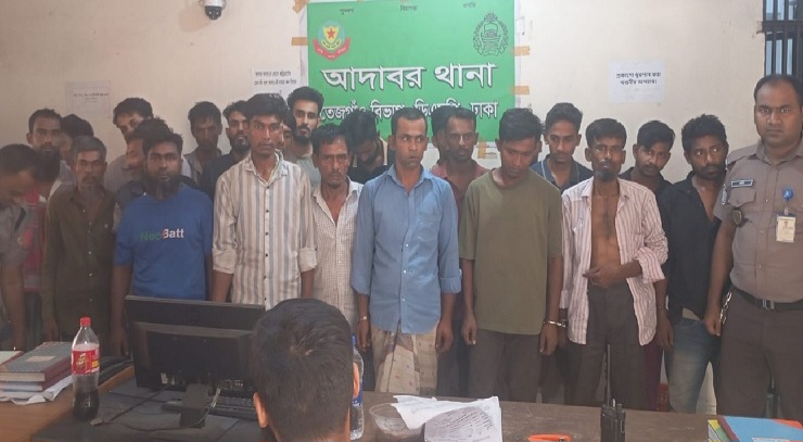 তেজগাঁও বিভাগে পুলিশের অভিযানে ৯৩ আসামি গ্রেপ্তার